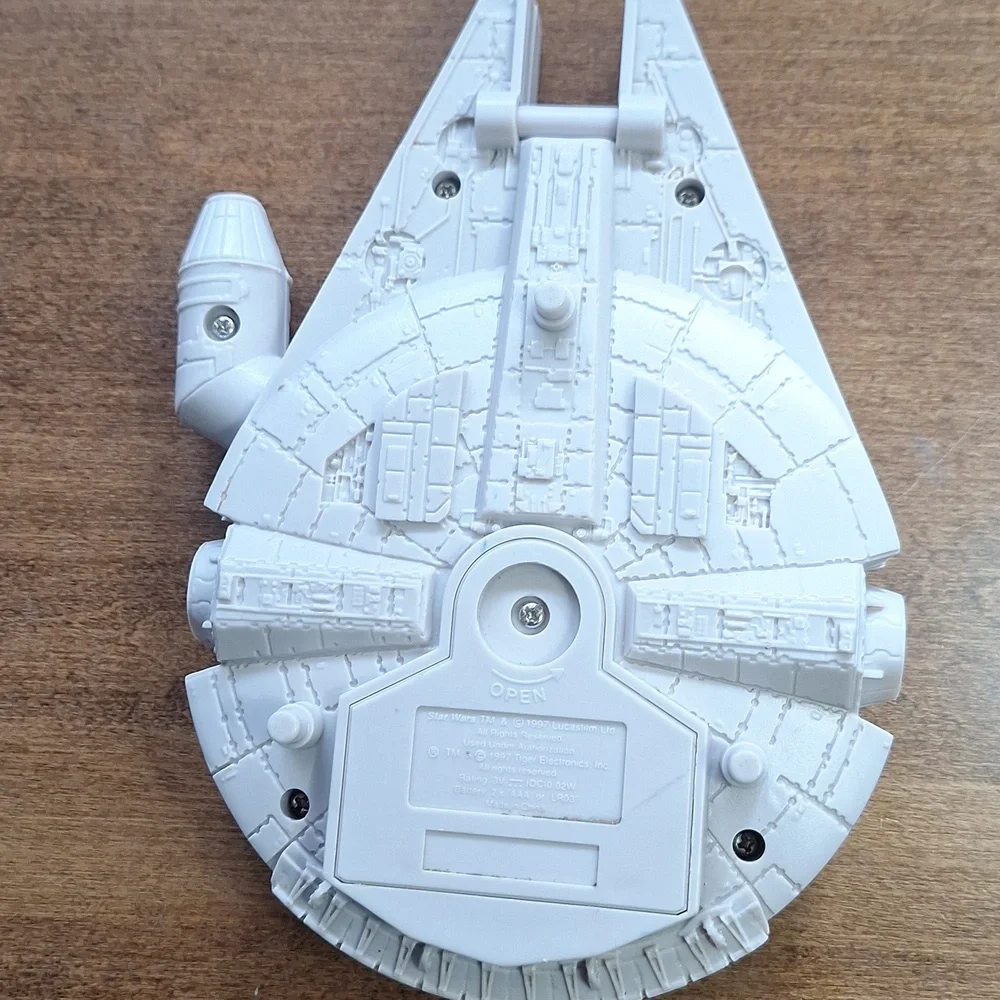 Star Wars Millennium Falcon Handheld Game - White